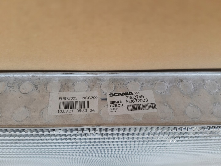 фото №10, Scania r s комплект радіатор вентилятор visco