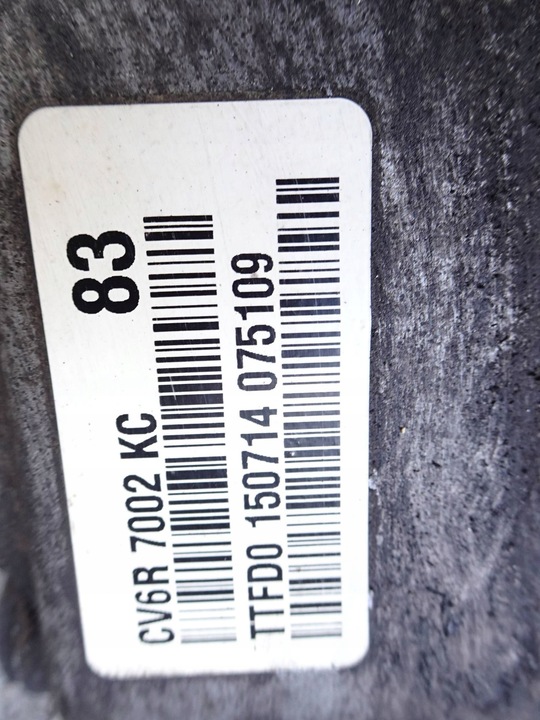 фото №8, Коробка передач коробки передач ford c-max mk2 1.0 ecoboost cv6r7002kc