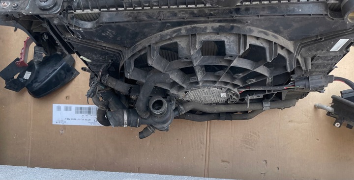 фото №5, Jaguar f-pace x761 3.0d pas переднє радіатор підсилювач комплект