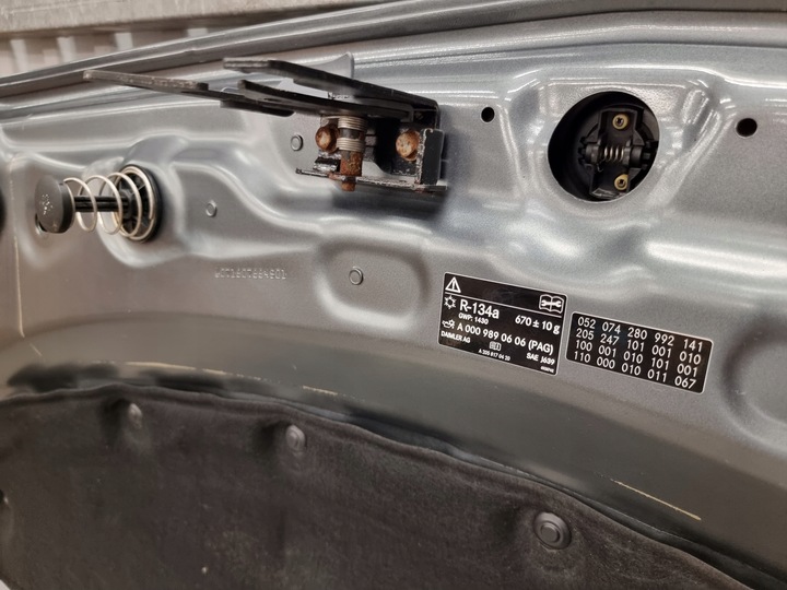 фото №9, Капот mercedes c-klasa w205 рестайлінг 992 selenitgrau оригінал демонтаж ідеальна