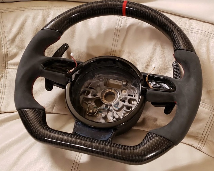 фото №11, Кермо audi a6 c7 a7 a8 a4b8 ori карбон зрізана