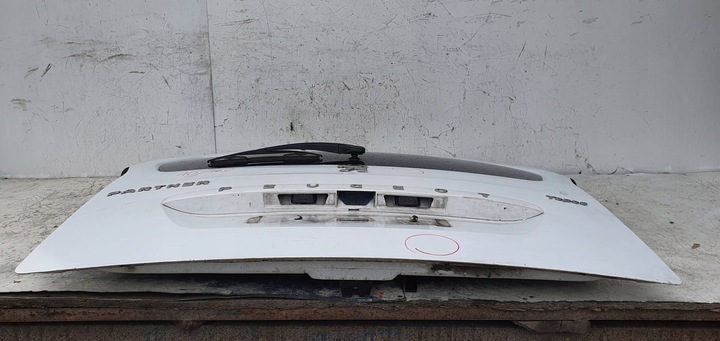 фото №9, Peugeot partner iii 3 08- зад задняя крышка багажника