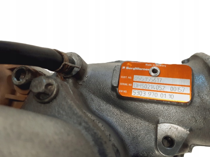 фото №6, Opel astra j 1.6 turbo a16let 53039980110 турбонагнетатель