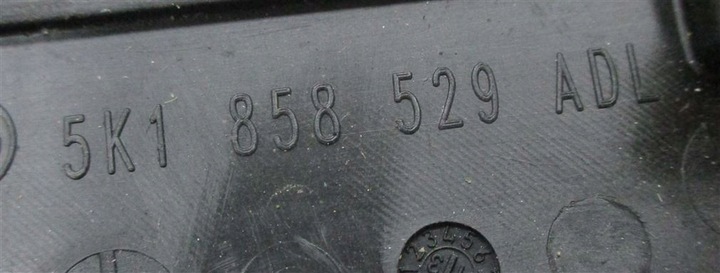 фото №6, Планка dekor консолі vw golf vi cabrio 5k1858529