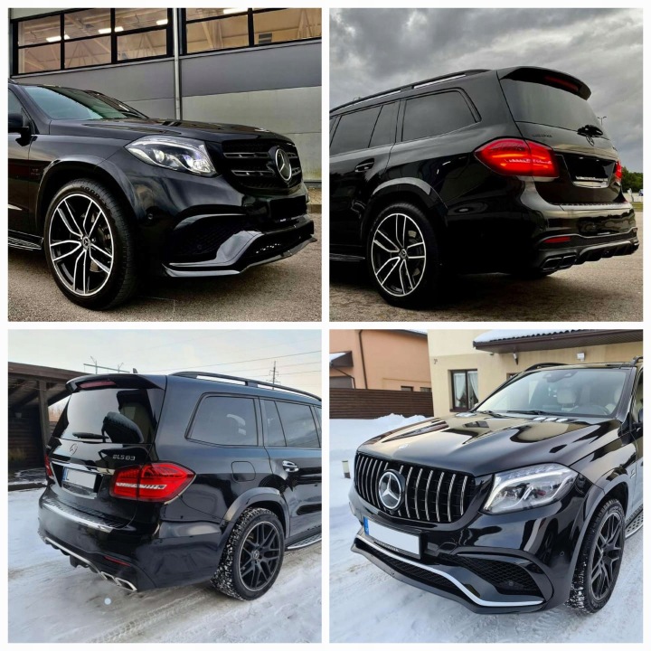 фото №13, Mercedes gls бампер bodykit gls63 amg бампер капот лампы gl / gls x166