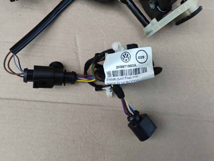 фото №14, Vw caddy iv 2k5 замок двері правих зсувних бокових 2k0843654bc оригінал