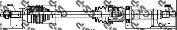 фото №14, Полуось ford ford fiesta v jh, jd 1.4 tdci, ford fus