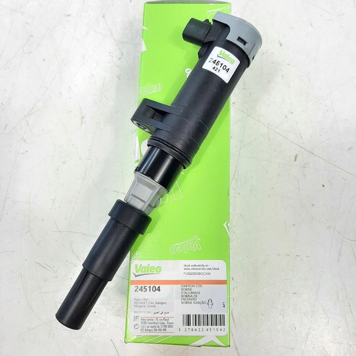 фото №2, Катушка зажигания megane scenic i ii 1.4 1.6 1.8 2.0