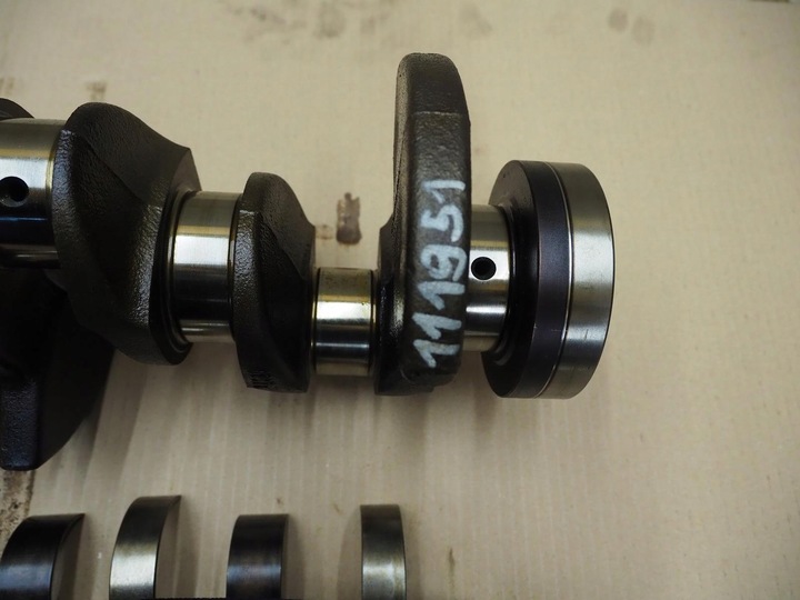 фото №16, Mercedes w203 2.0 wał коленчатый вкладыши 111951