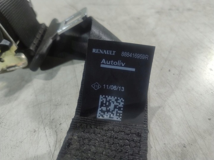 фото №5, Pas безпеки правий зад dacia logan ii sandero ii 888416959r