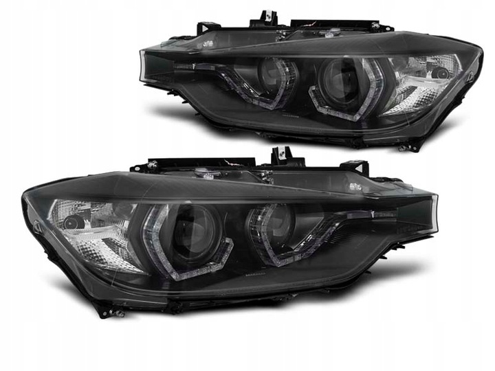 фото №1, Фара лампы kpl кольца angel engel led drl neon тюнинг bmw 3 f30 f31 lci