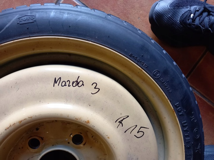 фото №8, Запасне докатне колесо (докатка) 115/70/r15 mazda 3 i bk