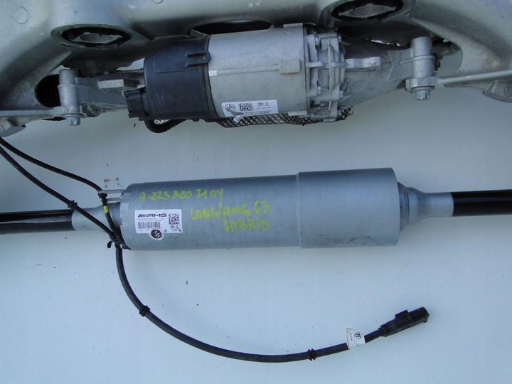 фото №8, Mercedes s класс 223 w223 актуатор трансмиссия задней osi поворотной 4matic