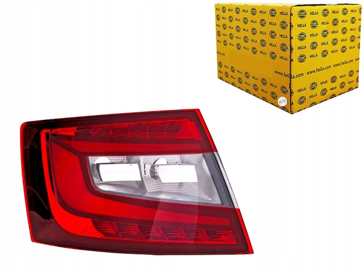 фото №1, Лампа зад l skoda octavia iii 06.16-11.19 hella