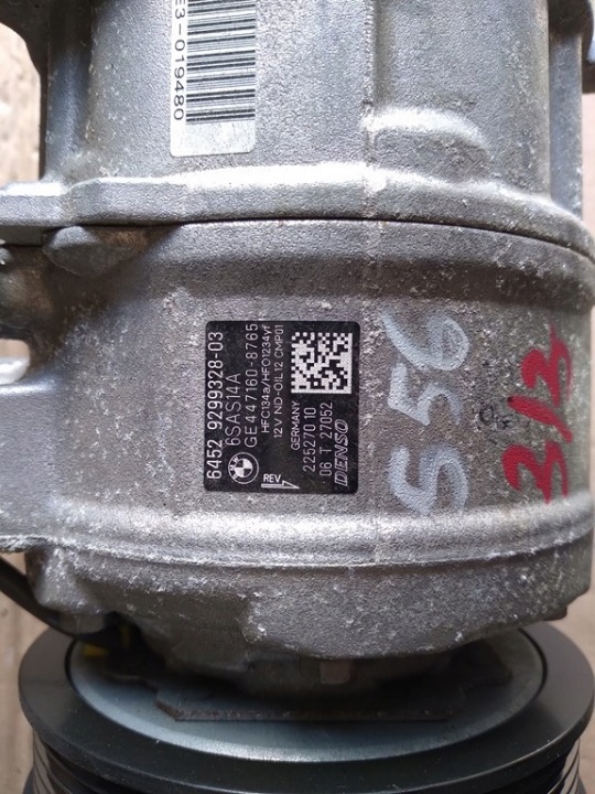 фото №11, Bmw f20 f30 2.0 d компрессор компрессор кондиционера 9299328 447160-8767