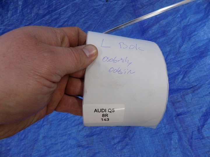 фото №4, Планка хром крыша левая audi q5 8r 2,0tdi