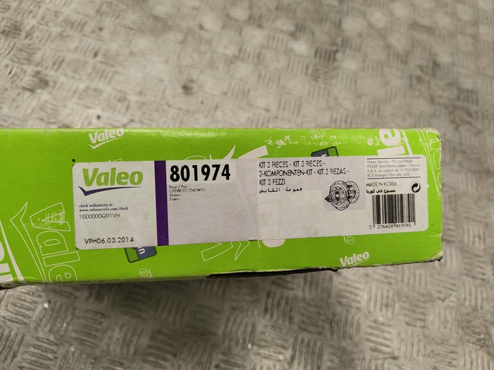 фото №5, Valeo 801974 зчеплення комплект