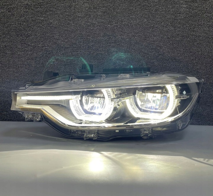 фото №10, Полный монтаж фары led для bmw 3 f30 f3