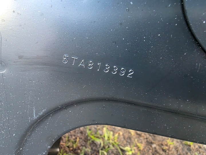 фото №9, Обшивка правое крыло правое зад стойка vw touran ii 5ta 5ta809052 15 -