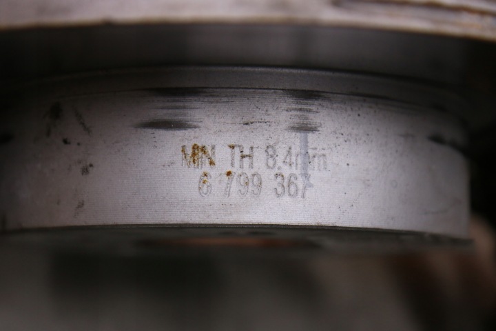 фото №10, Mini f55 f56 f57 lci f54 f60 диски гальмівні колодки гальмівні зад 280x10 6799367