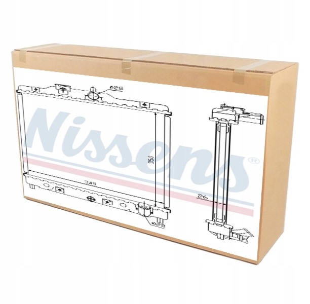 фото №1, Радіаторів двигуна води рідини охолоджуючої do honda civic v 1.6