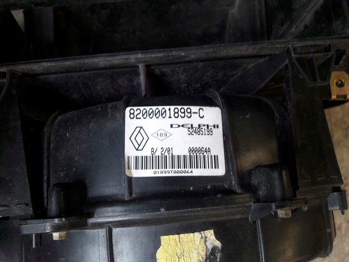 фото №9, 8200001899-c отопитель renault laguna ii 1,9dci