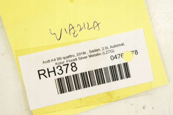 фото №6, Rh378 audi a4 b9 джгут трубка  пального 8w0971745a