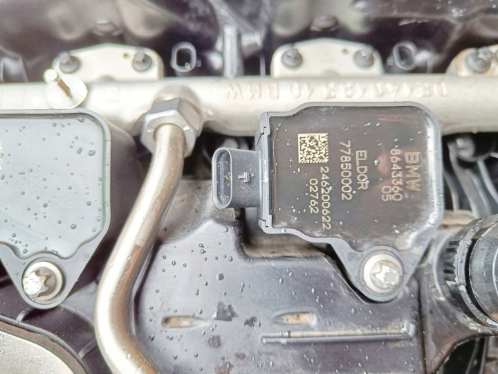 фото №7, Bmw b48b20a гибрид двигатель стойка g20 g30 g01 g02 2020r 8.000km 2.0 330e b48