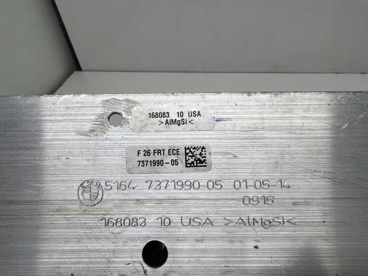 фото №8, Bmw x3 f25 x4 f26 балка бампер перед 7371990-05 7371990
