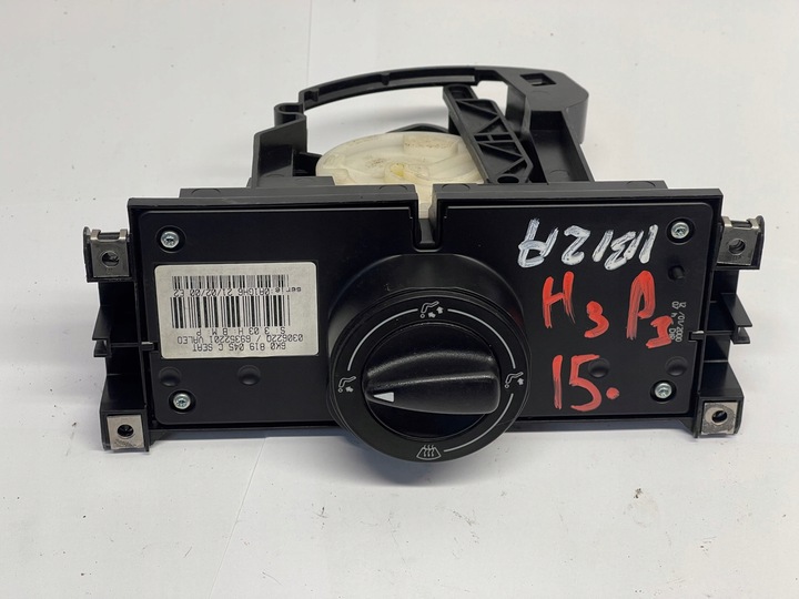 фото №1, Панель кондиционера 6k0819045c seat cordoba vario