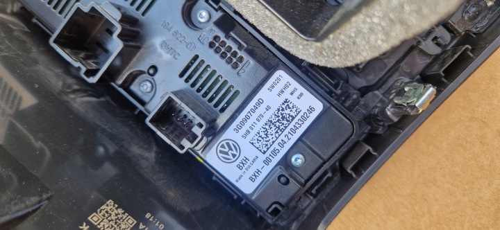 фото №7, Воздуховод туннеля зад vw golf 8 viii 5h0864298a 3g0907049d оригинал идеал