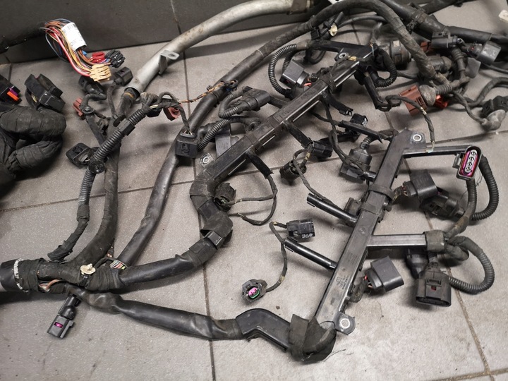 фото №6, Жгут двигателя audi a8 d3 6.0 w12 uk 4e2971713bc