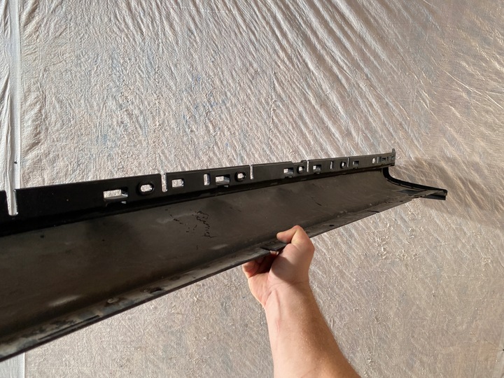 фото №9, Porsche cayenne 7p 7p5 планка пороговая правая