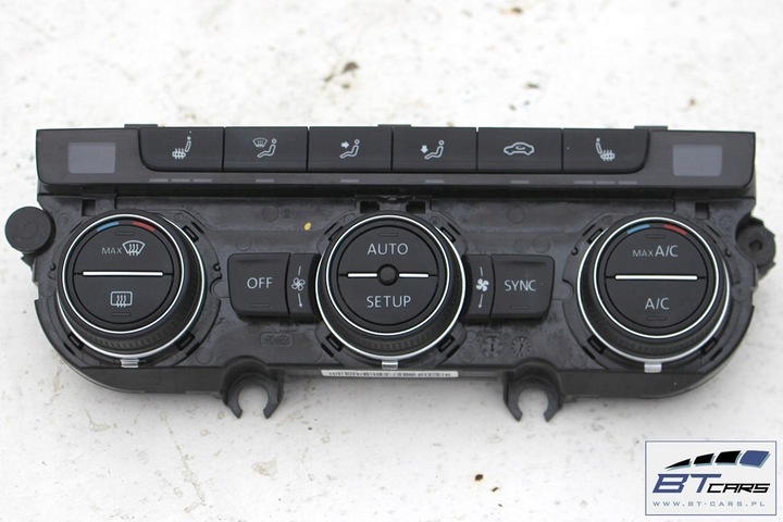 фото №9, Vw golf 7 панель кондиционера климат 5g0907044r 5g0907044aa 5g0907044an 5g090