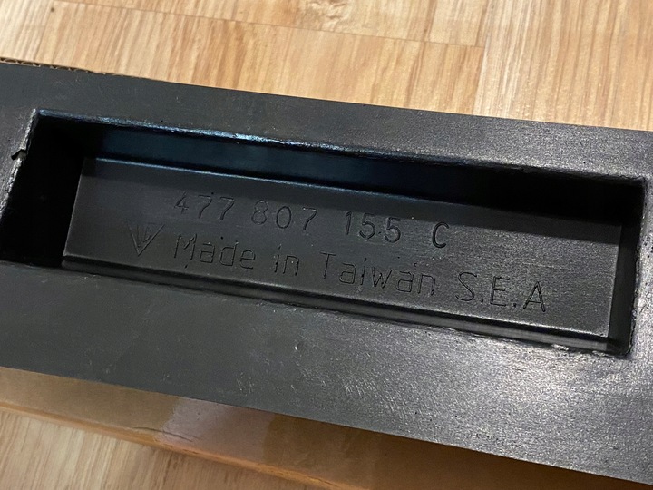 фото №6, Відбійник бампера porsche 944 usa лівий