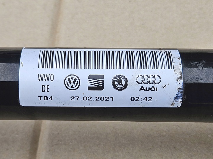 фото №11, Левая полуось audi q3 ii 83a vw tiguan ii 5na cupra 3q0407271cc 3q0407271 cc