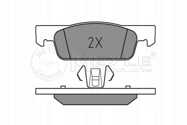 фото №11, Гальмівні колодки ham. renault p. clio 12- диски 15/16/logan 12-