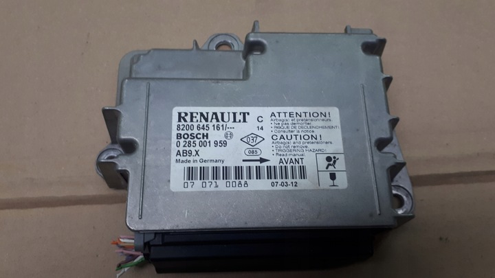 фото №1, Renault clio iii модуль подушка безпеки 8200645161