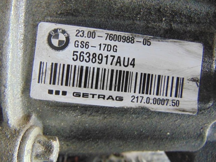 фото №8, Кпп кпп / коробка передач bmw 1 f20 2.0 d 5638917