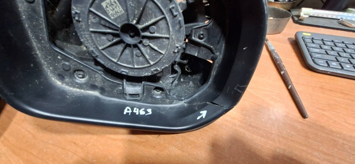 фото №8, Mercedes g w463 дзеркало праве 16pin 8+8+antena оригінал eu a4638100601 18r