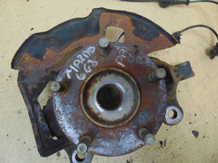 фото №8, Поворотный кулак ступица правая перед mazda 6 gj 2.2 d 2012-