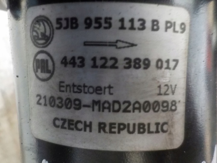 фото №8, Механизм стеклоочистителя, skoda fabia iii 2021r 60 km 1.0 pb 5jb955113b