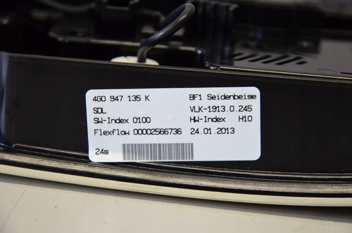 фото №15, Audi a6 c7 універсал стеля світла 4g9867506d jj3