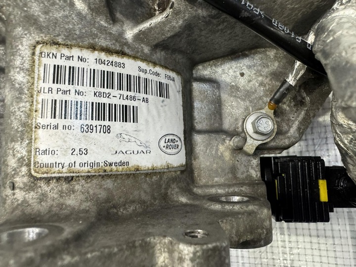 фото №3, Редуктор land rover evoque l551 k8d2-7l486-ab