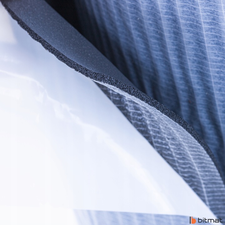 фото №8, Коврик шумопоглощающая пена kauczukowa з klejem 3mm акустическая водонепроницаемый