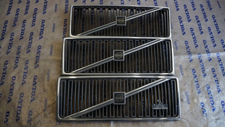 фото №1, Решётка решётка радиатора volvo 740 760 дорестайлинг хром