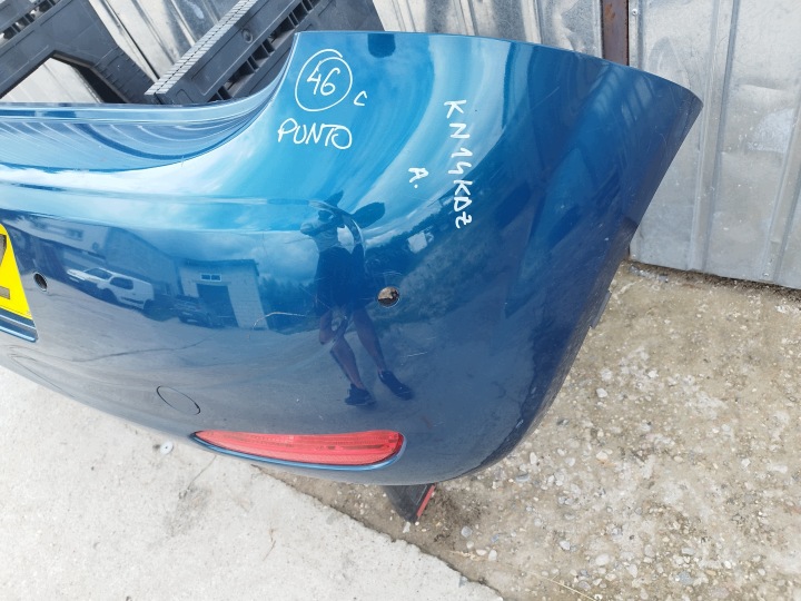 фото №8, Бампер задній  pod pdc fiat punto evo рестайлінг 5 двері роки 2012-2018 колір 326/c