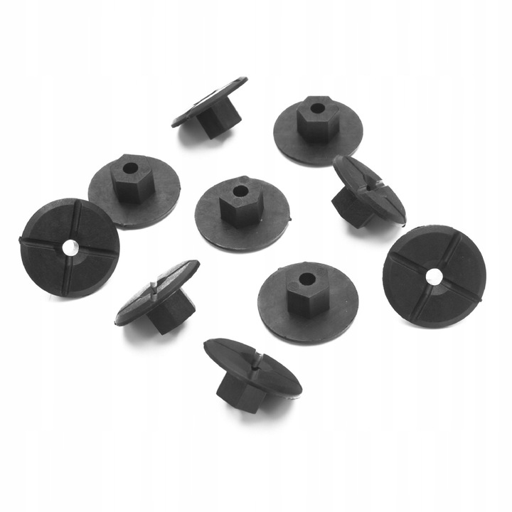 фото №1, 10x клипса гайка планки порога подкрылки do peugeot citroen