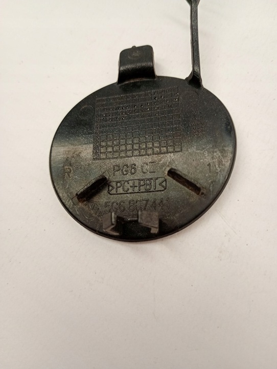 фото №3, Оригинальная заглушка фаркоп бампера заднего зад volkswagen golf vii