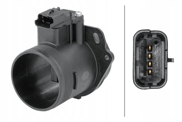 фото №1, Расходомер воздуха 4 pin модуль ds ds 5 ds 7 citroen c4 grand picass